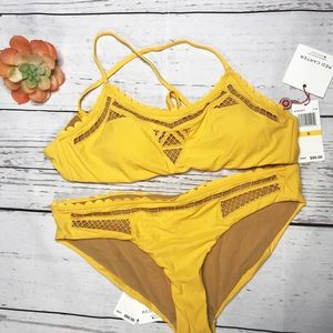 NWT Red Carter Boho Swim Suit sz S